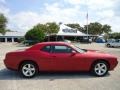 2009 Inferno Red Crystal Pearl Coat Dodge Challenger SE  photo #11