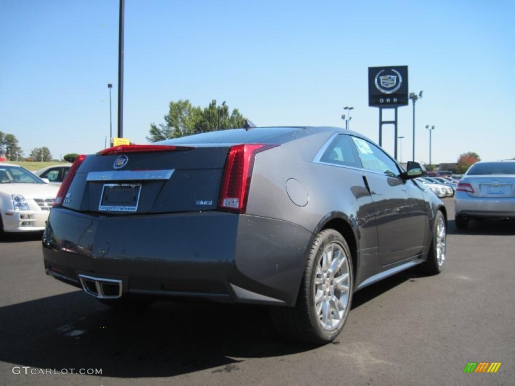 Thunder Gray ChromaFlair 2011 Cadillac CTS Coupe Exterior Photo #37923614