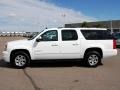 2010 Summit White GMC Yukon XL SLT 4x4  photo #7