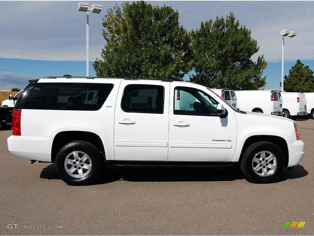 Summit White 2010 GMC Yukon XL SLT 4x4 Exterior Photo #37924746