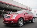 2011 Crystal Red Tintcoat Cadillac SRX FWD  photo #1