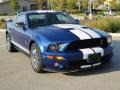 2008 Vista Blue Metallic Ford Mustang Shelby GT500 Coupe  photo #1