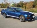 Vista Blue Metallic 2008 Ford Mustang Shelby GT500 Coupe Exterior