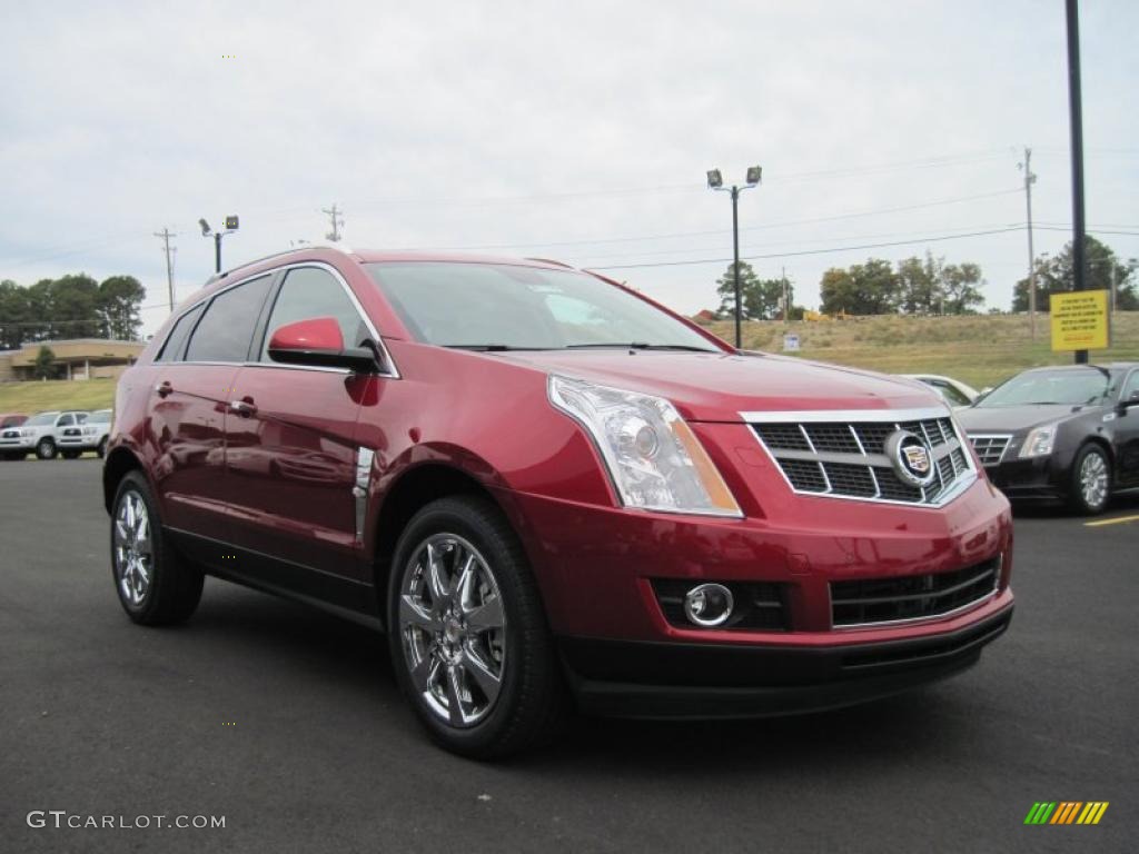 Crystal Red Tintcoat 2011 Cadillac SRX FWD Exterior Photo #37925134