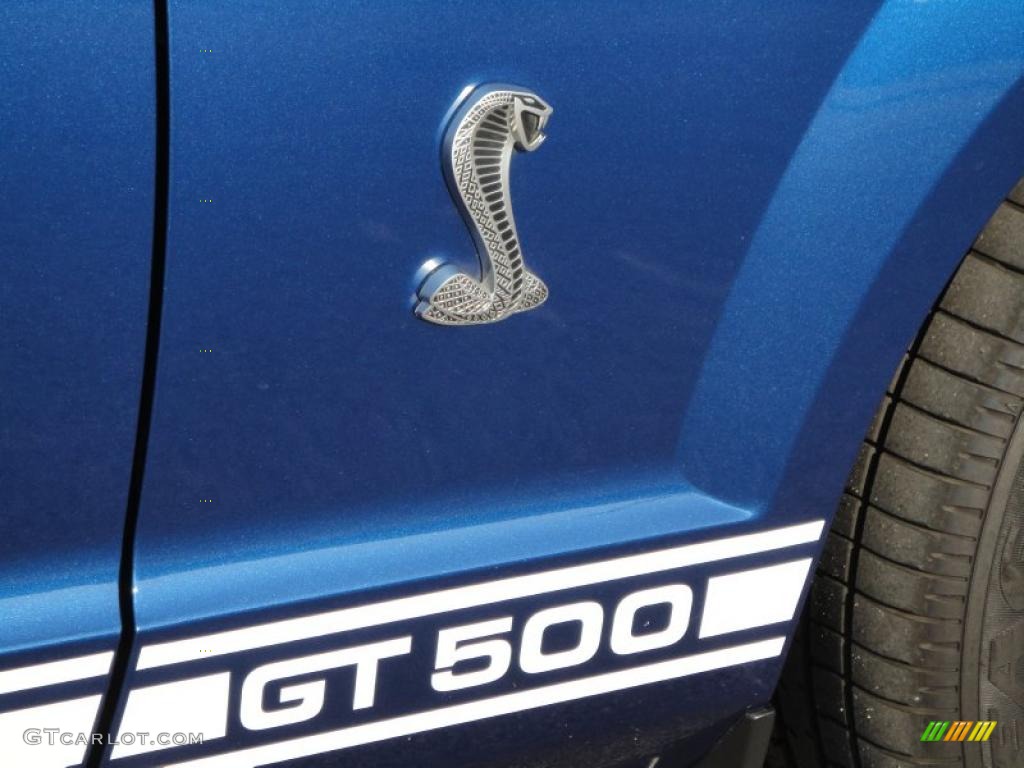 2008 Ford Mustang Shelby GT500 Coupe Marks and Logos Photo #37925550