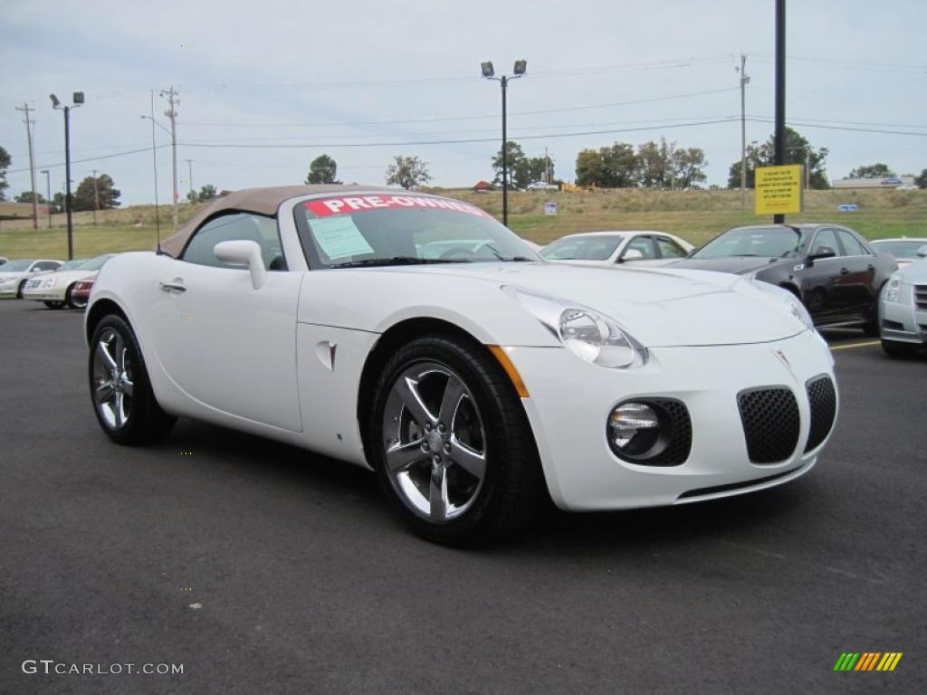 Pure White 2008 Pontiac Solstice GXP Roadster Exterior Photo #37925714
