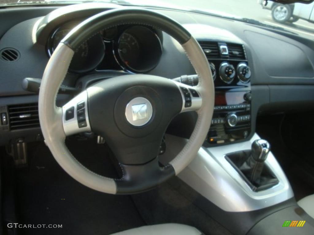 Light Titanium Interior 2008 Saturn Sky Roadster Photo #37926250