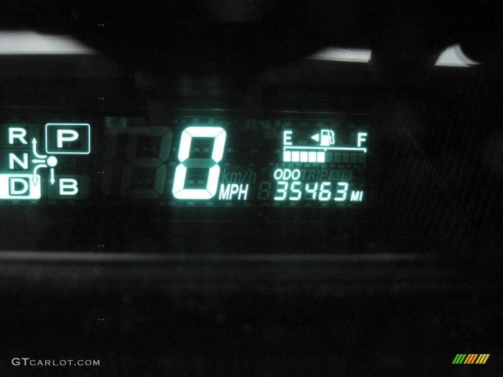 2008 Toyota Prius Hybrid Touring Gauges Photo #37926474