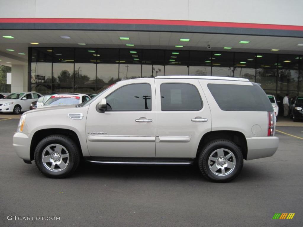 Gold Mist Metallic 2007 GMC Yukon Denali AWD Exterior Photo #37926506