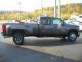 2011 Storm Gray Metallic GMC Sierra 3500HD SLT Crew Cab 4x4 Dually  photo #3