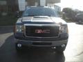 2011 Storm Gray Metallic GMC Sierra 3500HD SLT Crew Cab 4x4 Dually  photo #10