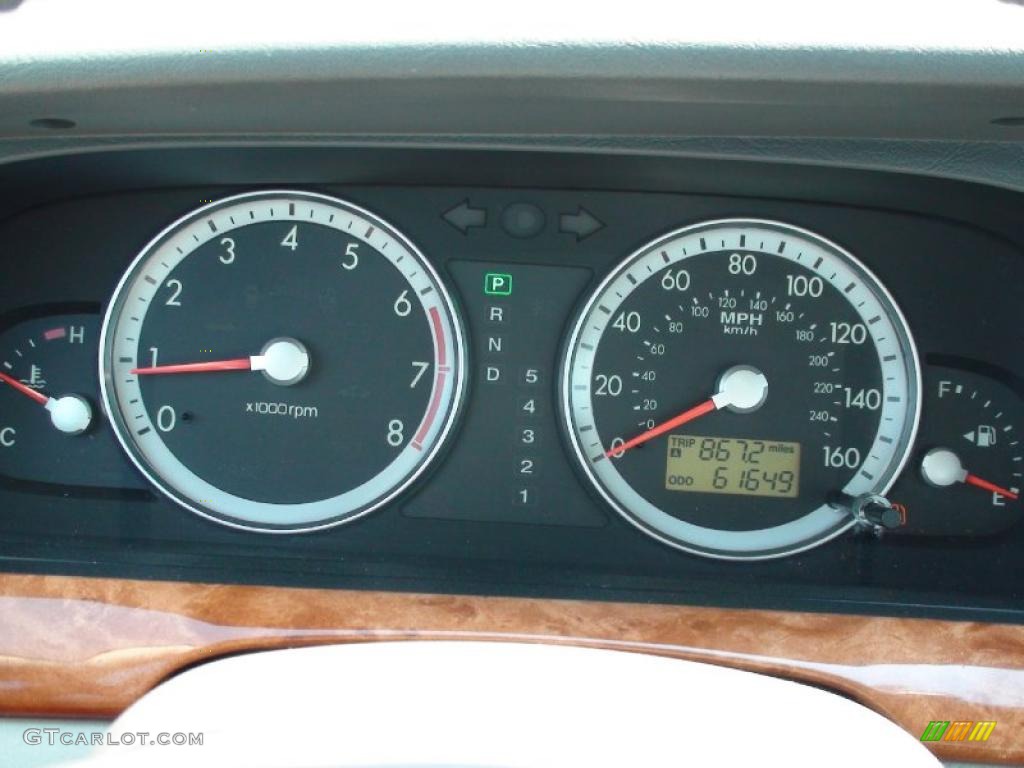 2004 Kia Amanti Standard Amanti Model Gauges Photo #37927906