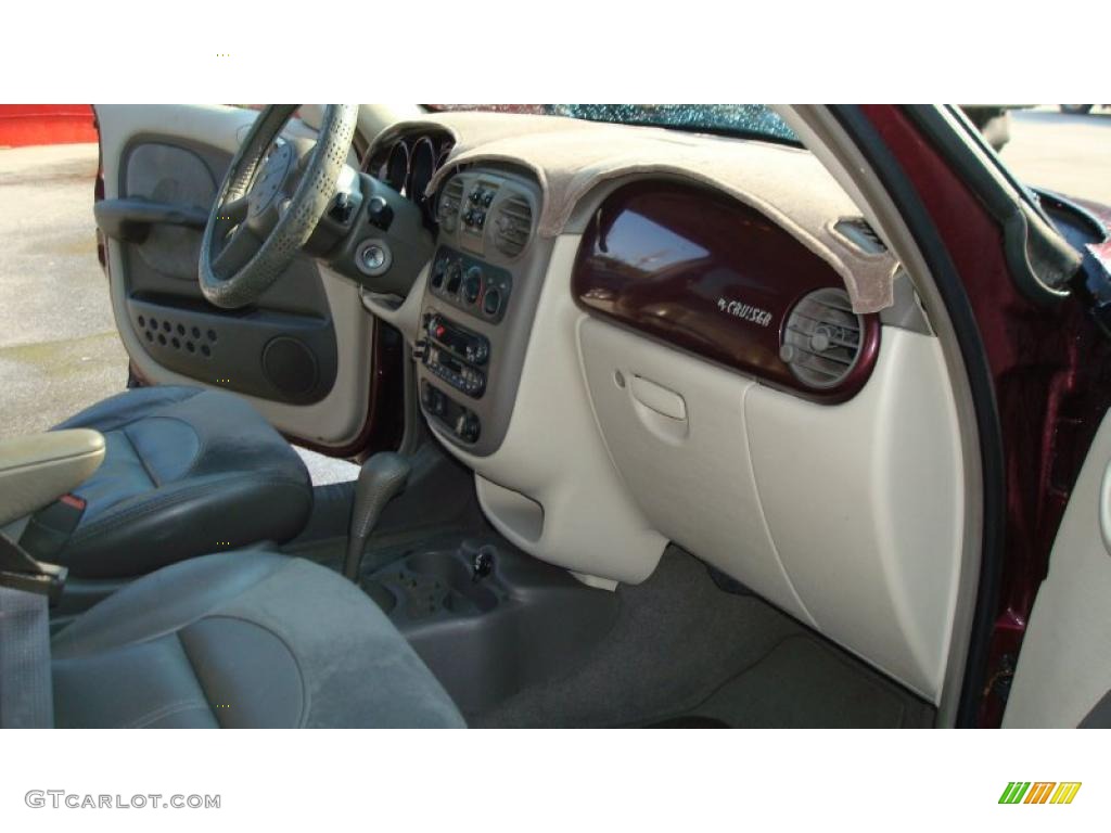 2002 PT Cruiser Limited - Deep Cranberry Pearlcoat / Taupe photo #16
