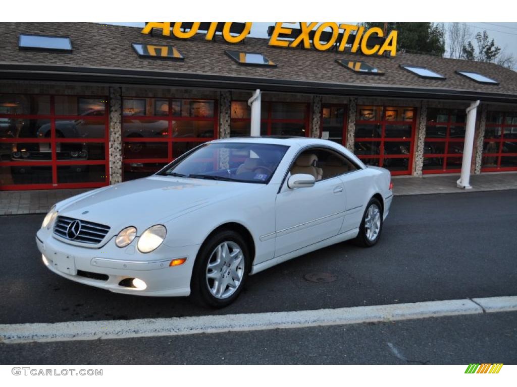 Glacier White Mercedes-Benz CL