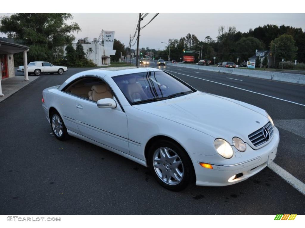 2000 Glacier White MercedesBenz CL 500 37896721 Photo 4 GTCarLot