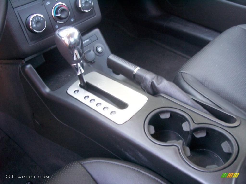 2010 Pontiac G6 GT Sedan 4 Speed Automatic Transmission Photo #37929734