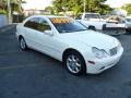 Alabaster White 2003 Mercedes-Benz C 320 Sedan
