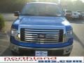 2010 Blue Flame Metallic Ford F150 XLT SuperCab 4x4  photo #3