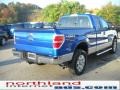 2010 Blue Flame Metallic Ford F150 XLT SuperCab 4x4  photo #6