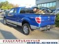 Blue Flame Metallic - F150 XLT SuperCab 4x4 Photo No. 8