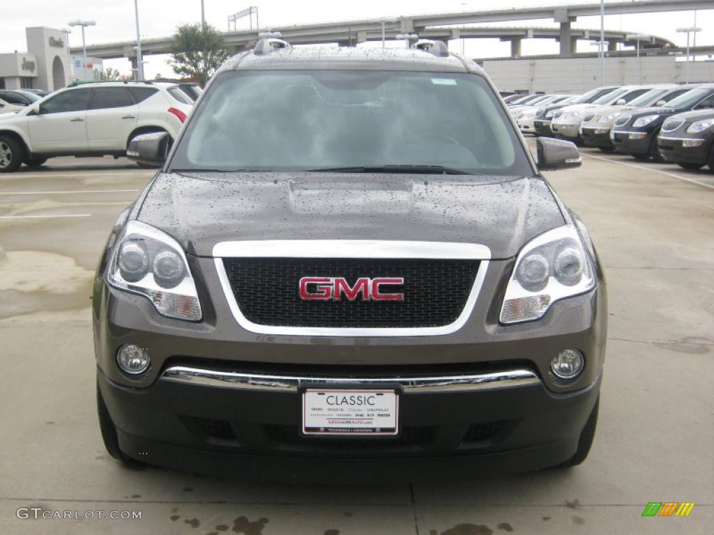 2011 Acadia SLT - Medium Brown Metallic / Cashmere photo #8