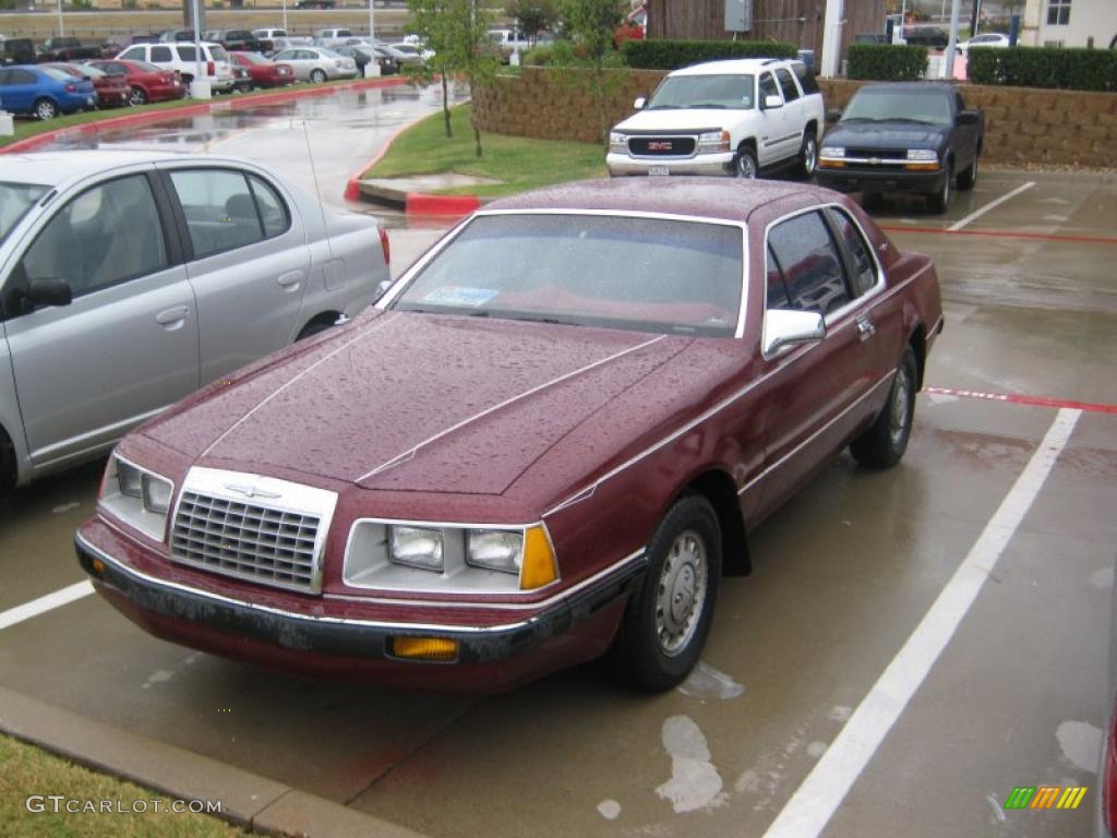 1984 Thunderbird 2 Door Coupe - Medium Red Metallic / Red photo #1