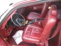 1984 Medium Red Metallic Ford Thunderbird 2 Door Coupe  photo #7