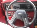 1984 Medium Red Metallic Ford Thunderbird 2 Door Coupe  photo #11