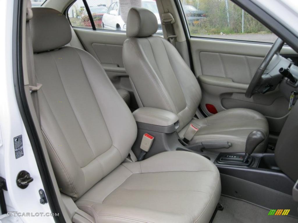 Beige Interior 2006 Hyundai Elantra GLS Sedan Photo #37932058
