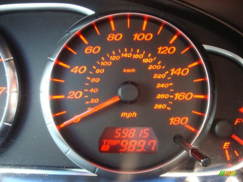 2006 Mazda MAZDA6 MAZDASPEED6 Grand Touring Gauges Photo #37932282