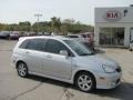 Silky Silver Metallic 2005 Suzuki Aerio SX AWD Sport Wagon Exterior