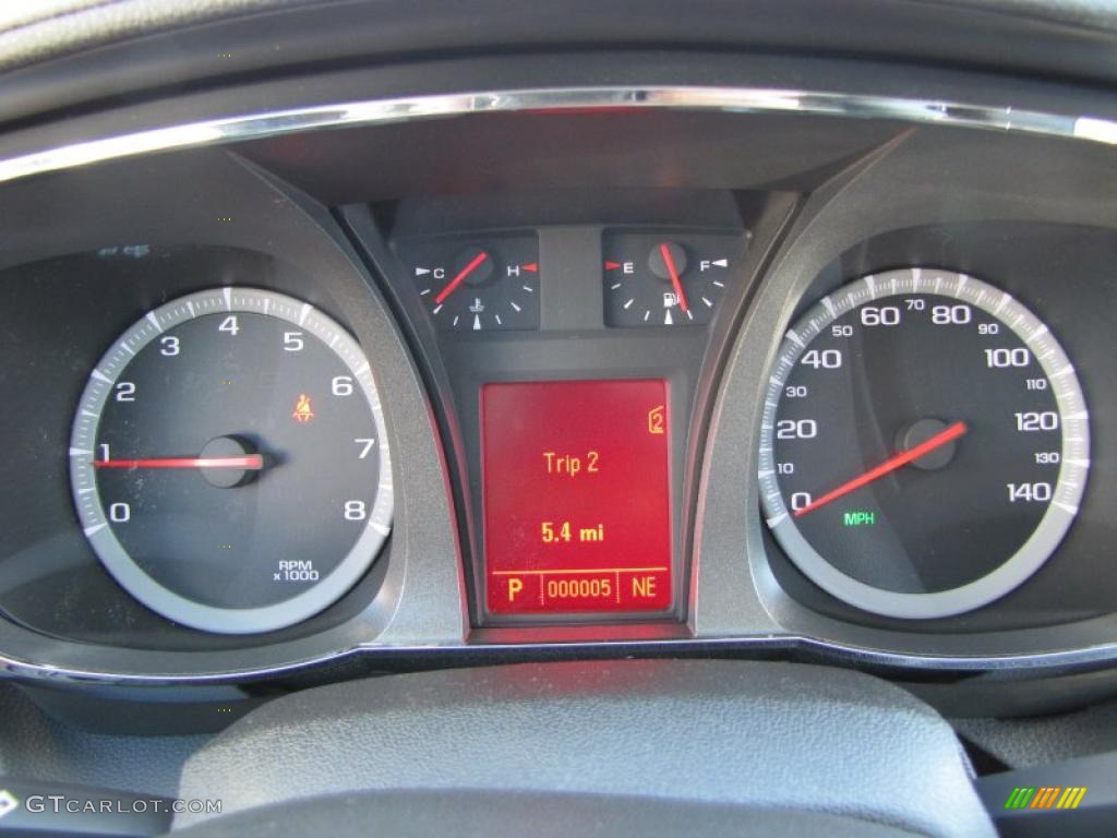 2011 GMC Terrain SLT Gauges Photo #37933230
