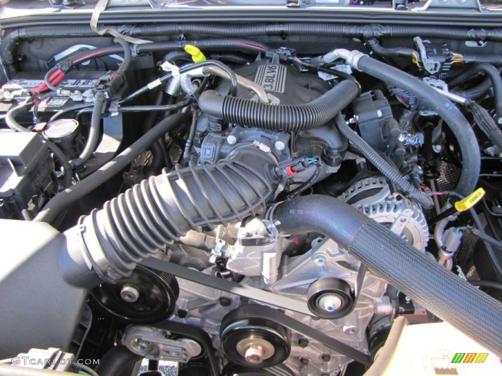 2011 Jeep Wrangler Sport 4x4 3.8 Liter OHV 12-Valve V6 Engine Photo #37933398