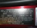 Spicy Red - Spectra EX Sedan Photo No. 33