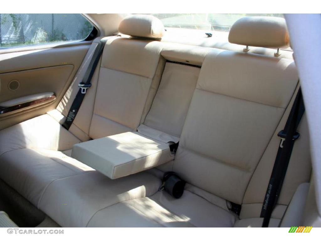 2001 3 Series 325i Coupe - Jet Black / Sand photo #43