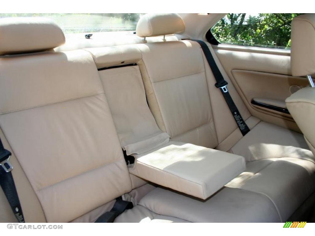 Sand Interior 2001 BMW 3 Series 325i Coupe Photo #37934322