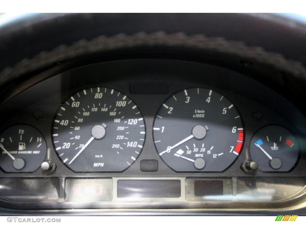 2001 BMW 3 Series 325i Coupe Gauges Photo #37934494