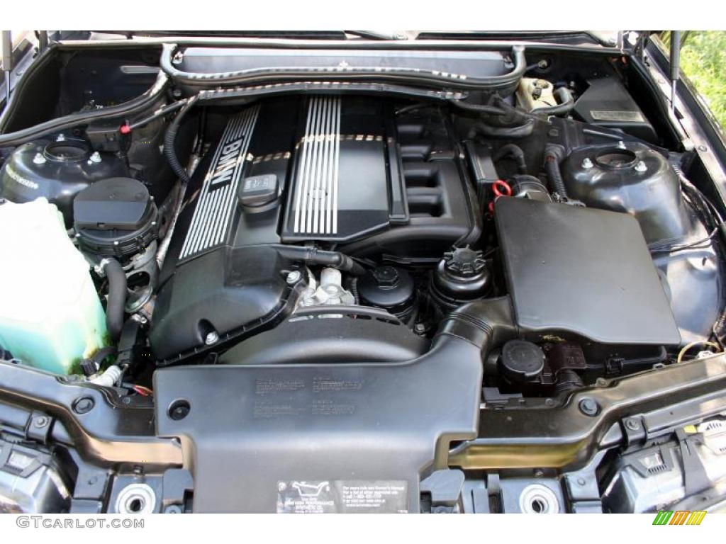 2001 BMW 3 Series 325i Coupe 2.5L DOHC 24V Inline 6 Cylinder Engine Photo #37934654