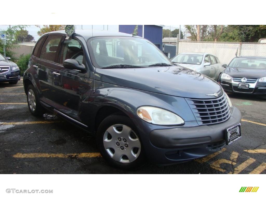 2003 PT Cruiser  - Onyx Green Pearl / Taupe/Pearl Beige photo #2