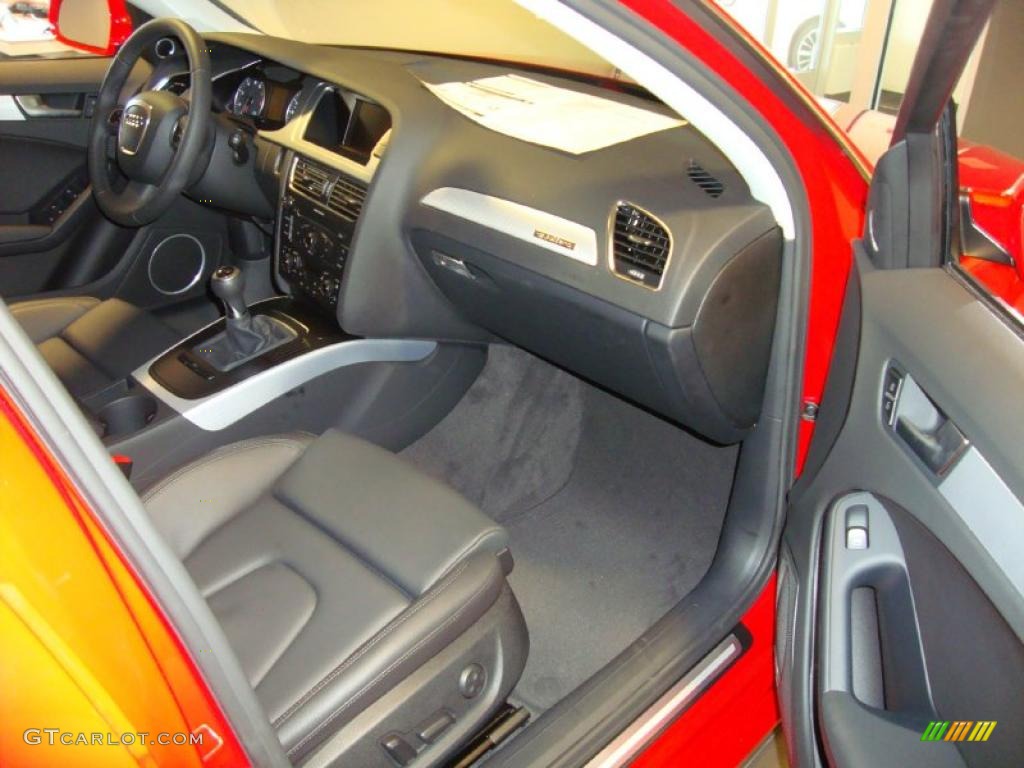 Black Interior 2011 Audi A4 2.0T quattro Sedan Photo #37935738
