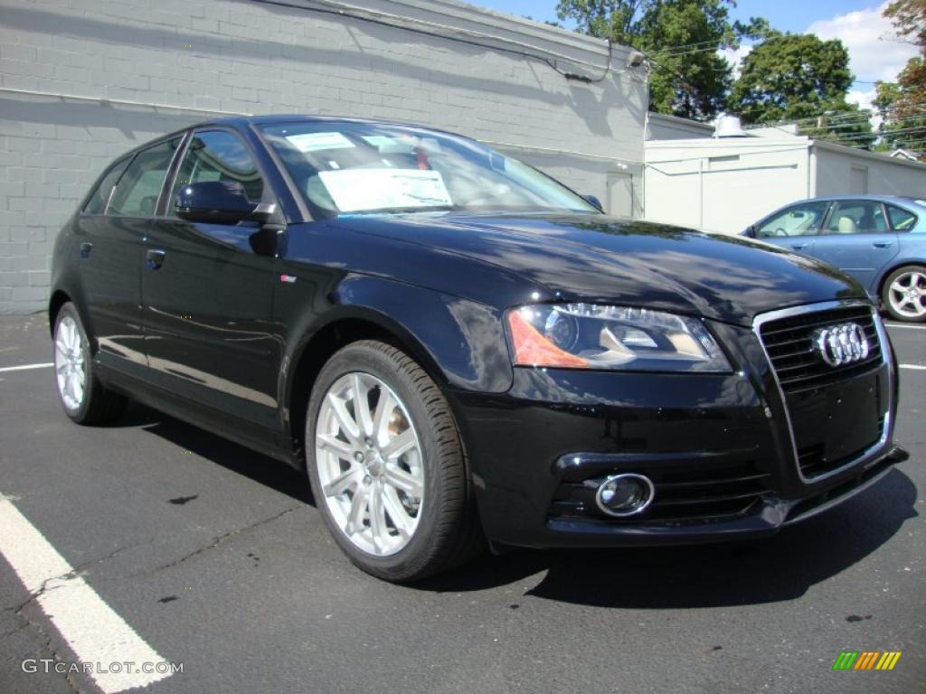 Brilliant Black 2011 Audi A3 2.0 TDI Exterior Photo #37935986