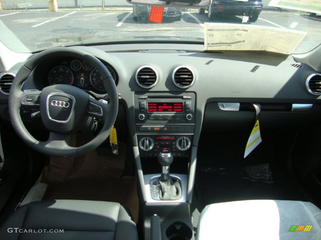 2011 Audi A3 2.0 TDI Black Dashboard Photo #37936234