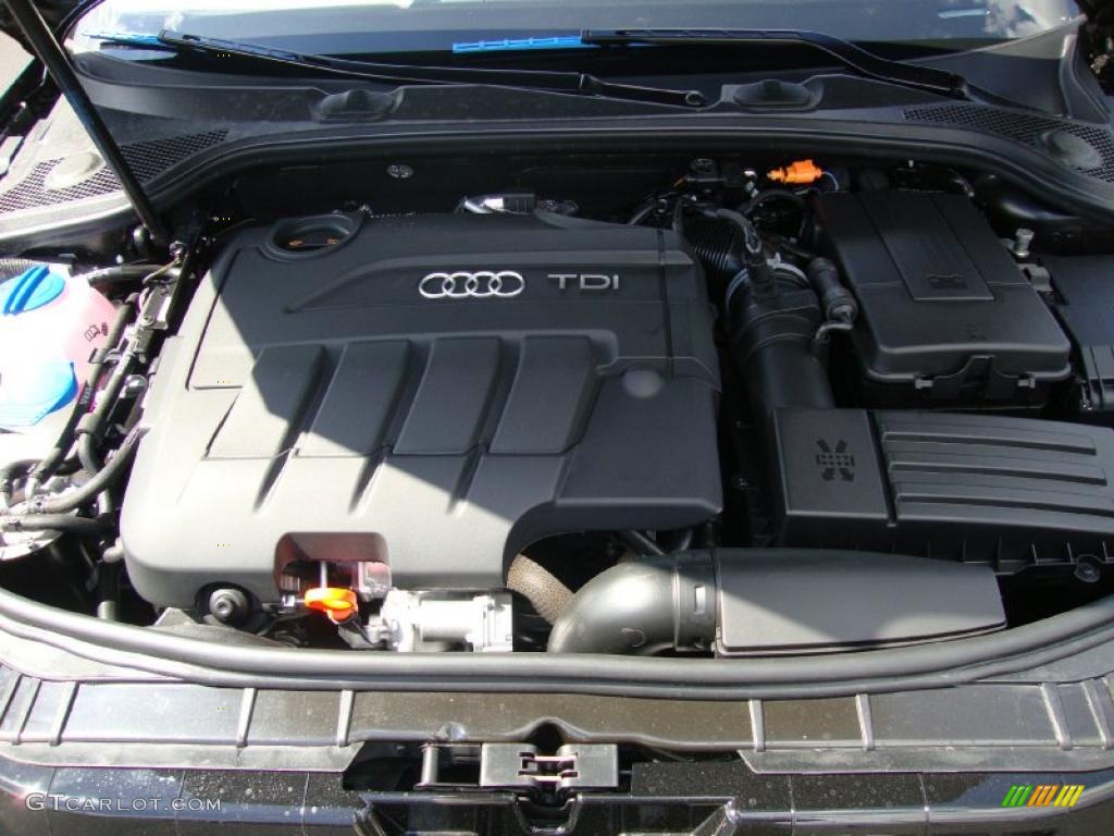 2011 Audi A3 2.0 TDI 2.0 Liter TDI VTG Turbocharged DOHC 16-Valve Diesel 4 Cylinder Engine Photo #37936266
