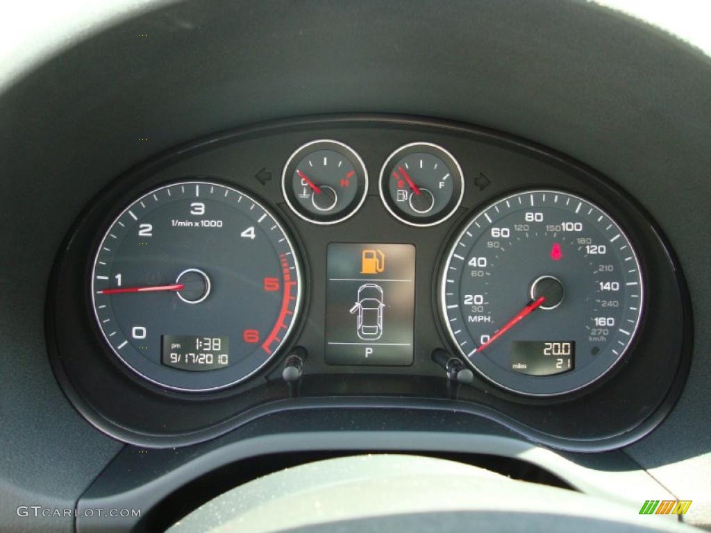 2011 Audi A3 2.0 TDI Gauges Photo #37936344