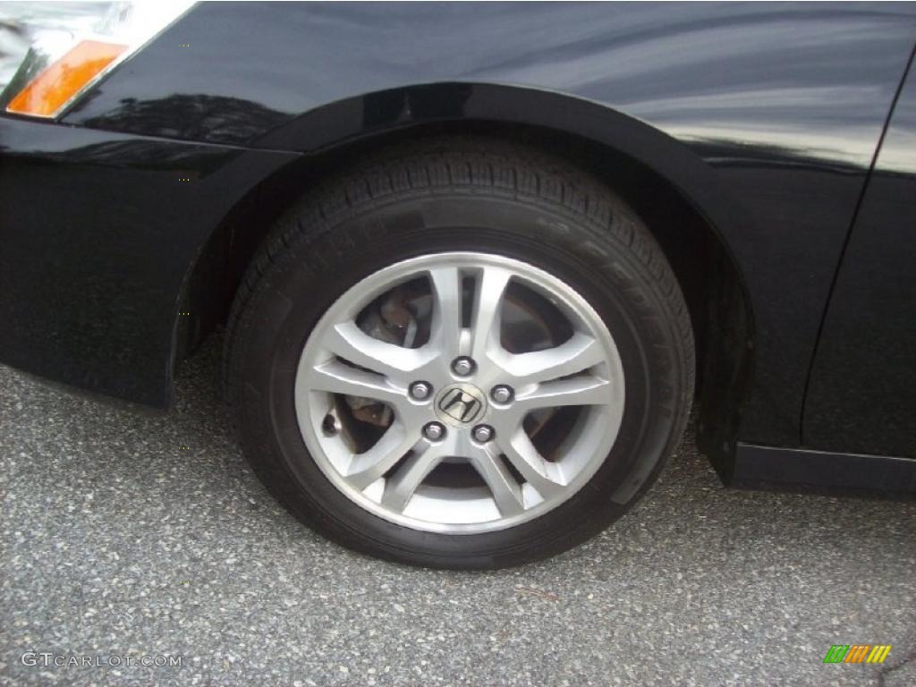 2006 Accord EX-L Coupe - Nighthawk Black Pearl / Gray photo #9