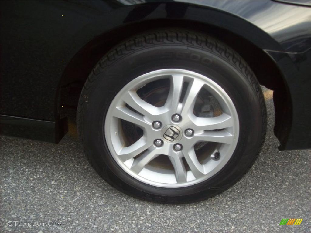 2006 Accord EX-L Coupe - Nighthawk Black Pearl / Gray photo #10
