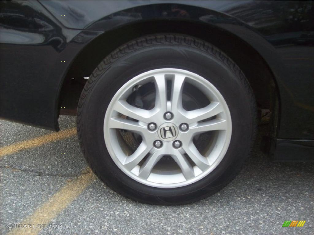 2006 Accord EX-L Coupe - Nighthawk Black Pearl / Gray photo #11