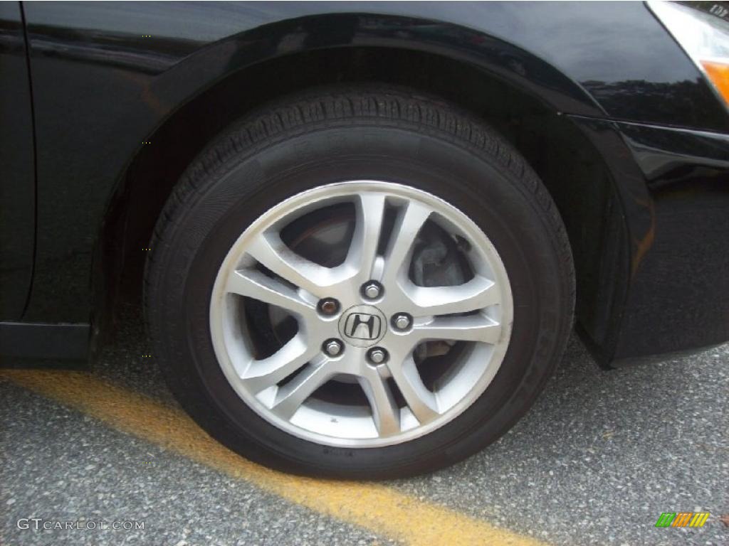 2006 Accord EX-L Coupe - Nighthawk Black Pearl / Gray photo #12
