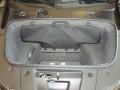 2011 Audi R8 Titanium Grey Nappa Leather Interior Trunk Photo