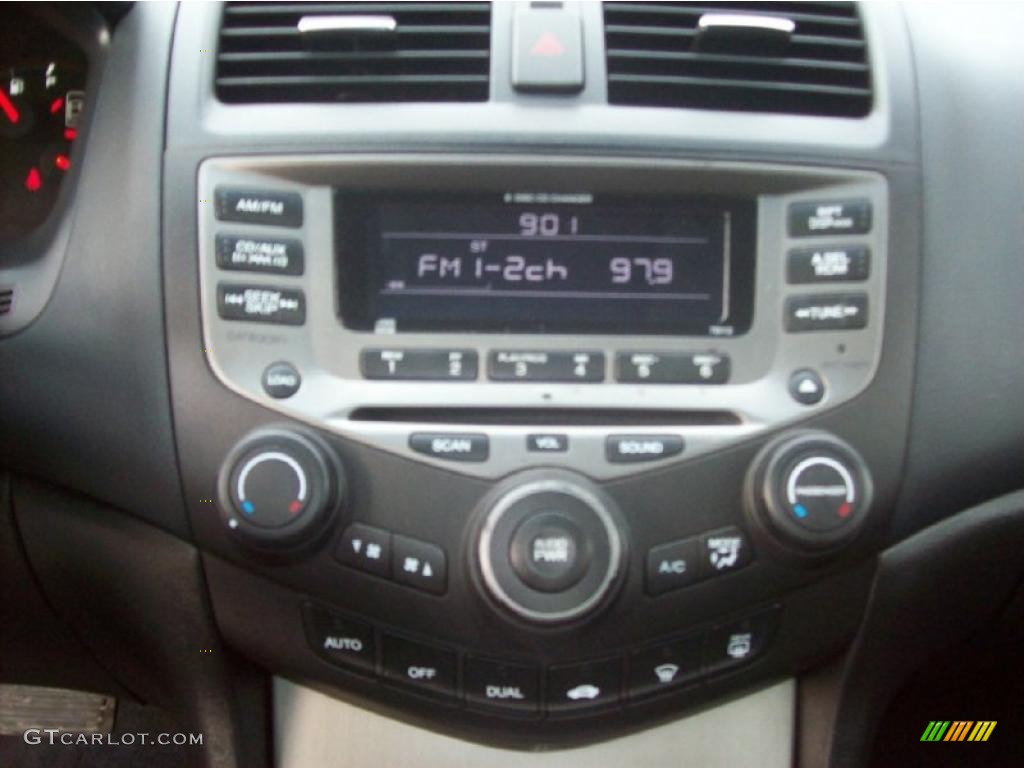 2006 Accord EX-L Coupe - Nighthawk Black Pearl / Gray photo #16
